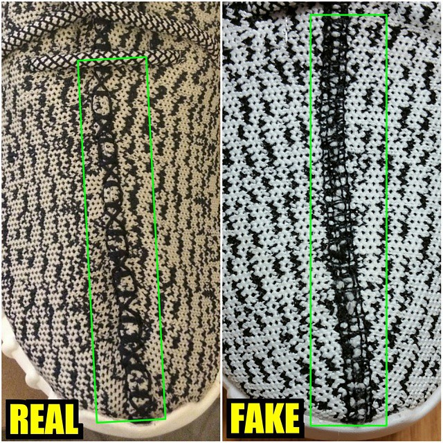 Real VS Fake: adidas Yeezy 350 Boost 